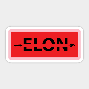 no Elon Sticker